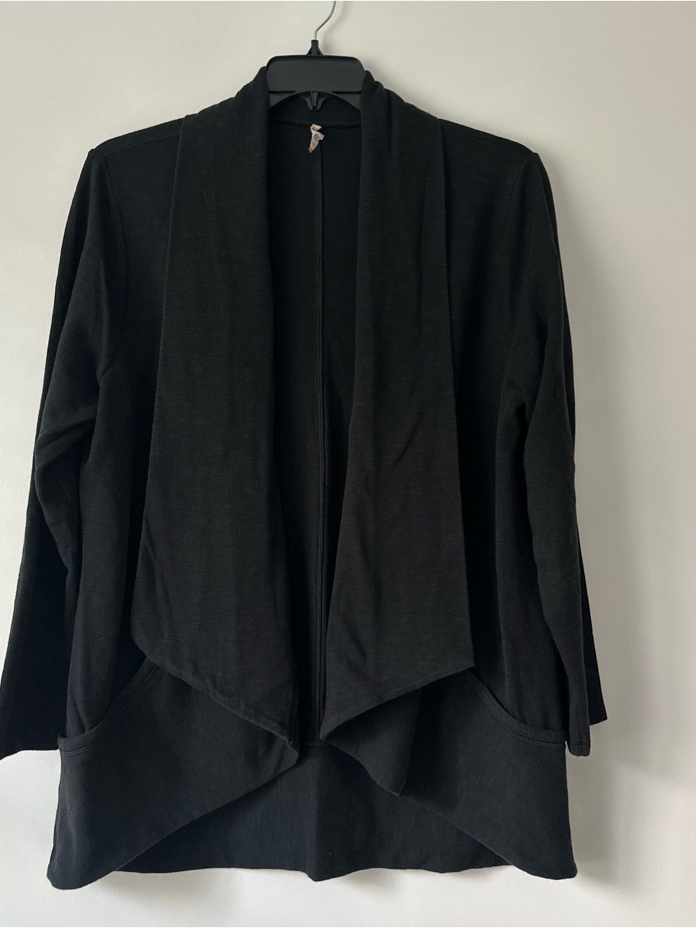 Lucy Activewear Cardigan Women Plus Size 1X/1T Tranquility Wrap Open Front Knit